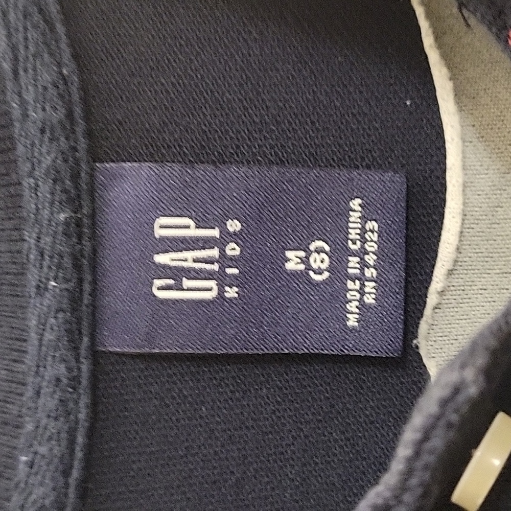 GAP Kids Polo Shirt - Navy - M (8) - Picture 5 of 16